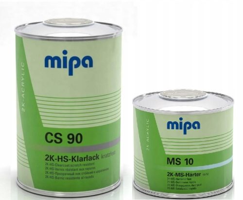 MIPA LAKIER BEZBARWNY CS90+MS10 1,5L komplet